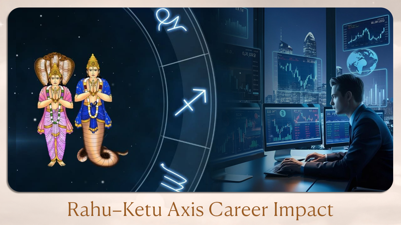 Rahu–Ketu axis career impact